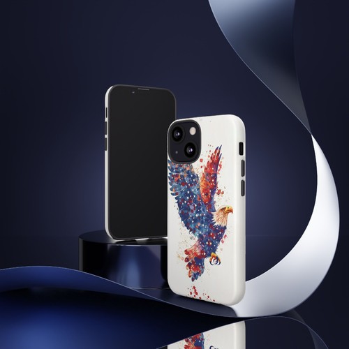 Bald Eagle USA Stars - Phone Ink Case for iPhone, Galaxy, Pixel - Picture 97 of 281