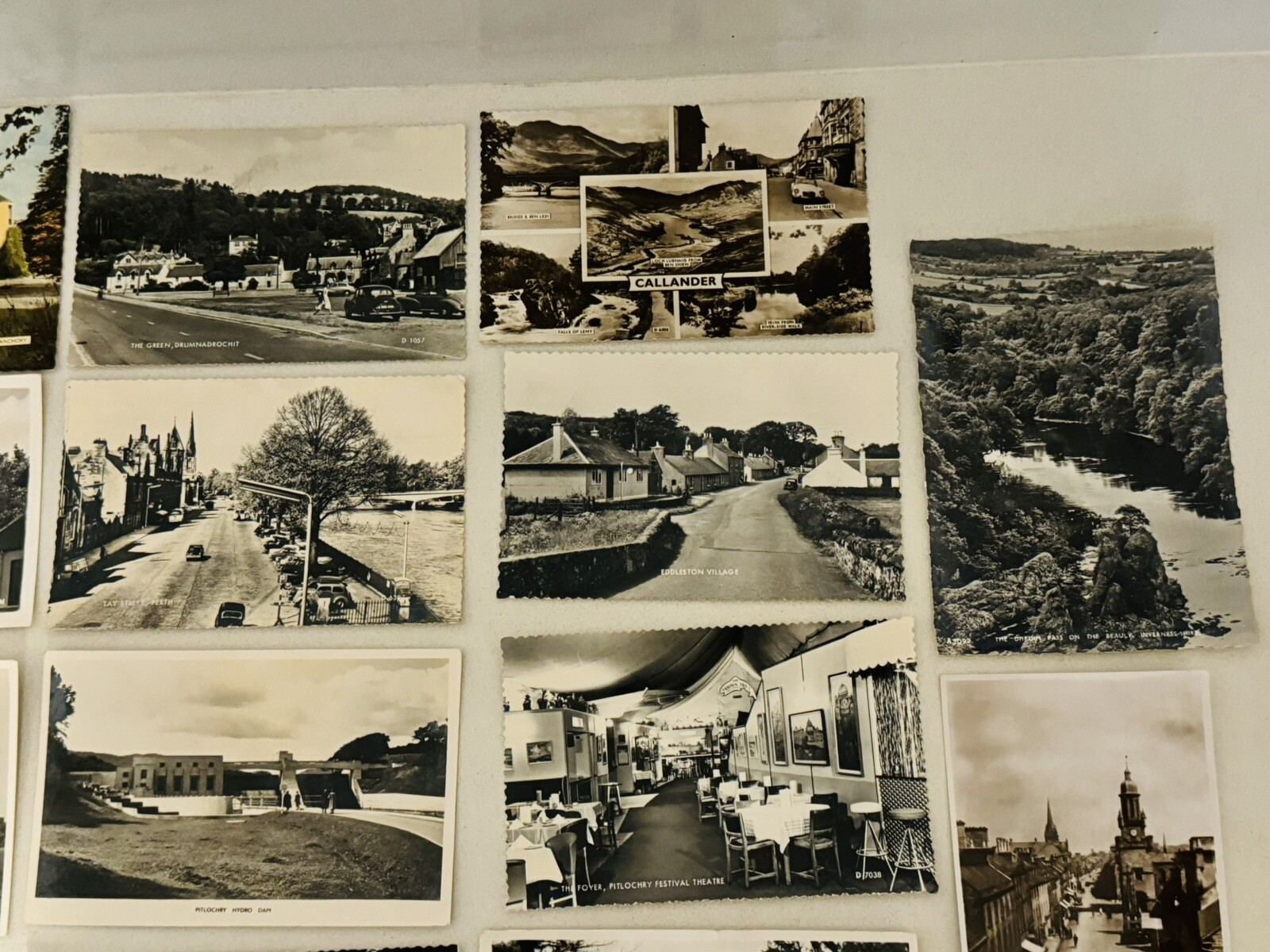 Job Lot 50 Vintage Scotland Postcards Pitlochry Dingwall Forres Troon