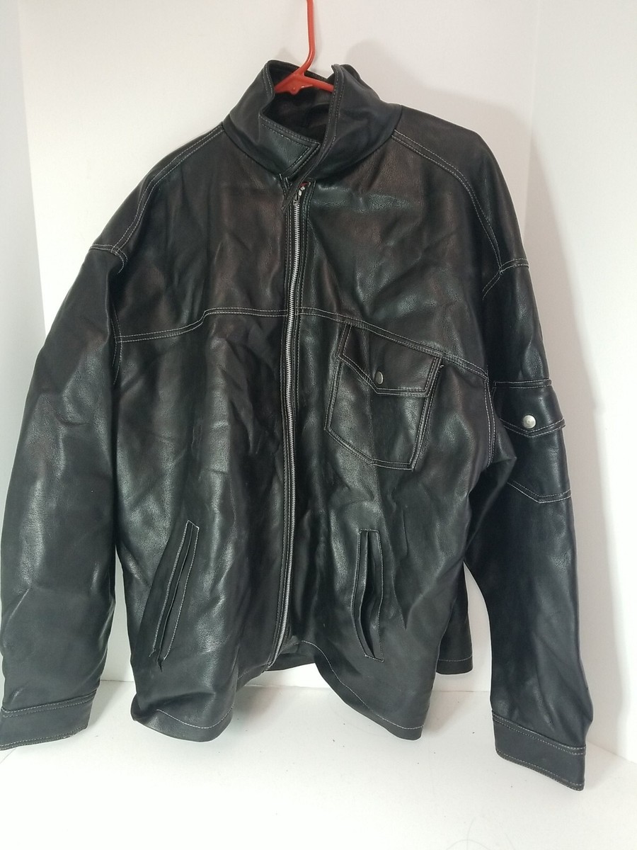 ワークス Sierra Pacific - rn#39209 100% polyurethane black jacket size XL