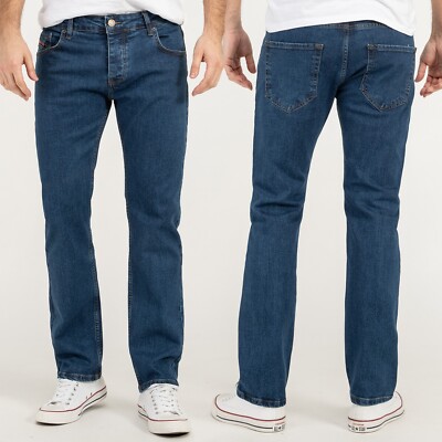 Herren Jeans Stretch Hose Lorenzo Loren Herrenjeans Regular Fit LL-4009 W29-W44