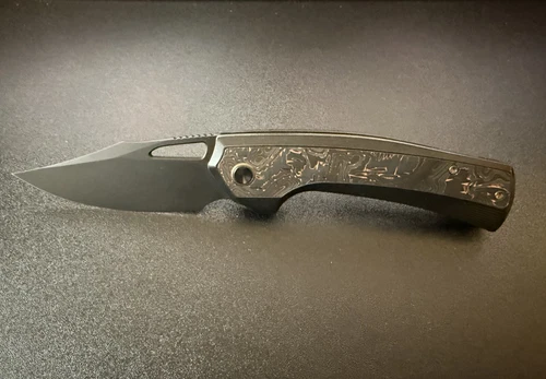 WE KNIFE Nefaris FrameLock Titanium Carbon Fiber 20CV Knives Limited #29 of 155
