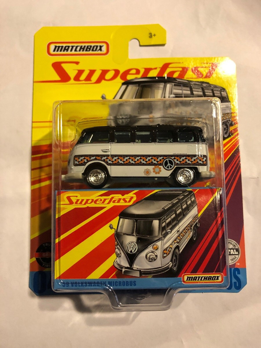 2019 MATCHBOX 50th ANNIVERSARY SUPERFAST '59 VOLKSWAGEN MICROBUS