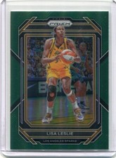 2023 Panini Prizm WNBA LISA LESLIE Green PRIZM #114 LOS ANGELES SPARKS