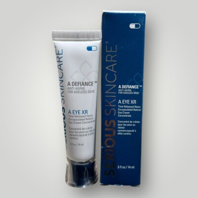 Serious Skincare A-Defiance A Eye XR Retinol Eye Cream Concentrate 0.5 oz SEALED
