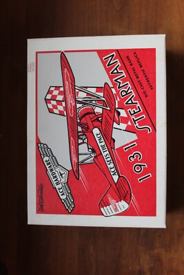 #ad Ace Hardware 1931 Stearman Airplane Authentic Die Cast replica *New* $23.99