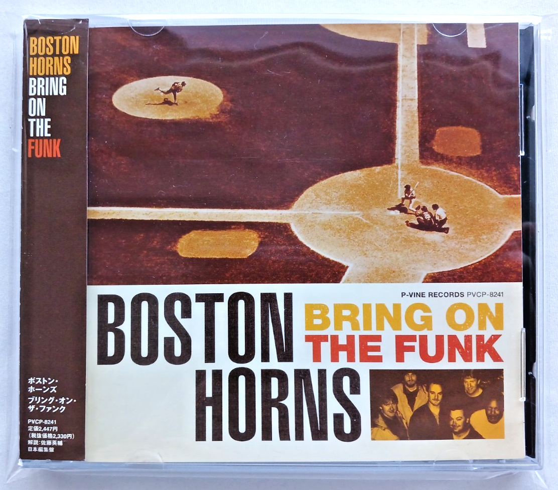 BOSTON HORNS - BRING ON THE FUNK - CD - VG+ - 2006 - JAPAN ONLY