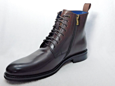 STEVE MADDEN Men\'s size 11.5 Yenith Lace-Up Boots NEW $132 leather! Steve Madden Men main image 2