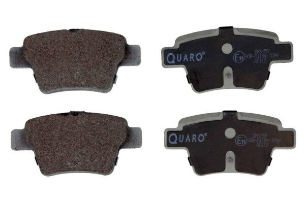 Quaro BremsbeläGe Bremsbelegsatz Hinten FüR Peugeot 307 CitroëN C4 Coupe-image