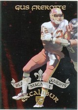 E246 GUS FREROTTE BLACK MAGNUM KNIGHTS 1997 COLLECTOR'S EDGE 22K 75/250 #21 RARE