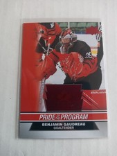 2023 Upper Deck Team Canada Juniors Benjamin Gaudreau Red Pride Of The Program