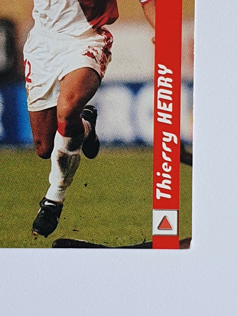 1998 Panini Foot Cards - Thierry Henry - AS Monaco - 2nd
