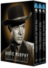 Audie Murphy Western Collection Blu-ray 3 Movie Set Brand New
