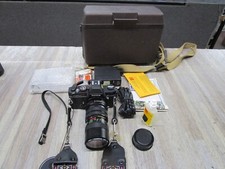 Konica Autoreflex TC 35mm Film SLR Camera w/vivitar 70-150mm LENS in box