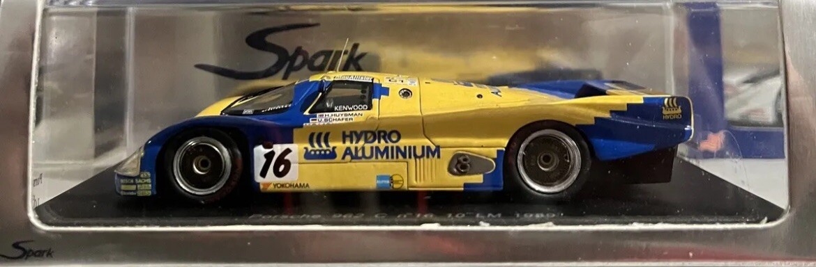 Spark Porsche 962C No.16 Team Brun Motorsport Le Mans 1989 1/43