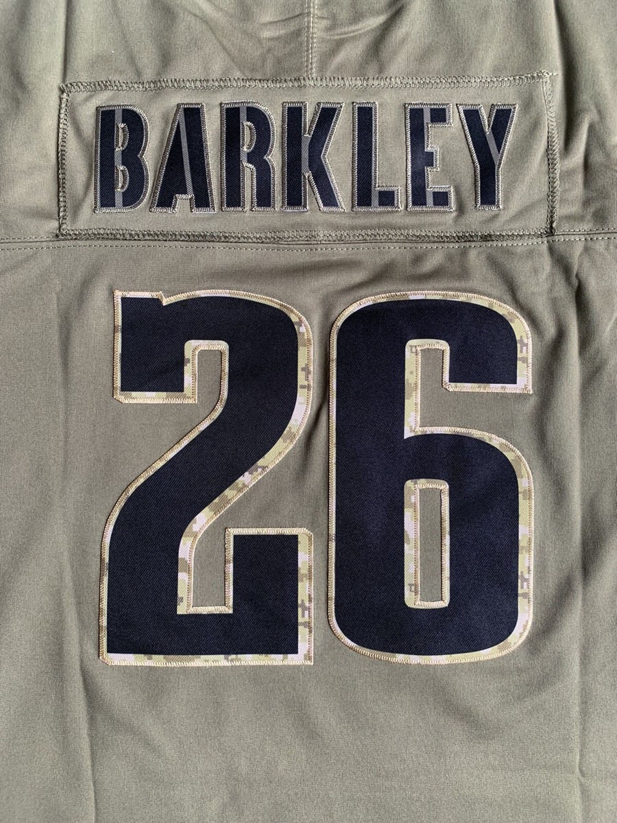 NWT Men's Nike Saquon Barkley Military Veteran's Memorial Jersey