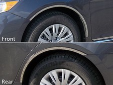 Fits Toyota Camry 2012-2014 Polished Stainless Chrome Tape On Fender Moldings Fits Toyota Camry 2012-2014 Polished Stainless Chrome Tape On Fender Moldings