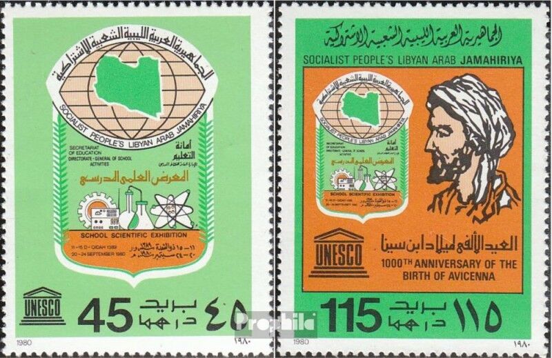 Libië 849-850 (compleet Kwestie) MNH 1980 Scholen