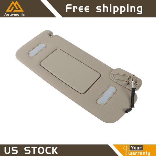 For 07-14 Silverado Tahoe Yukon Suburban Passenger Side RH Sun Visors Opal Gray - Picture 4 of 11