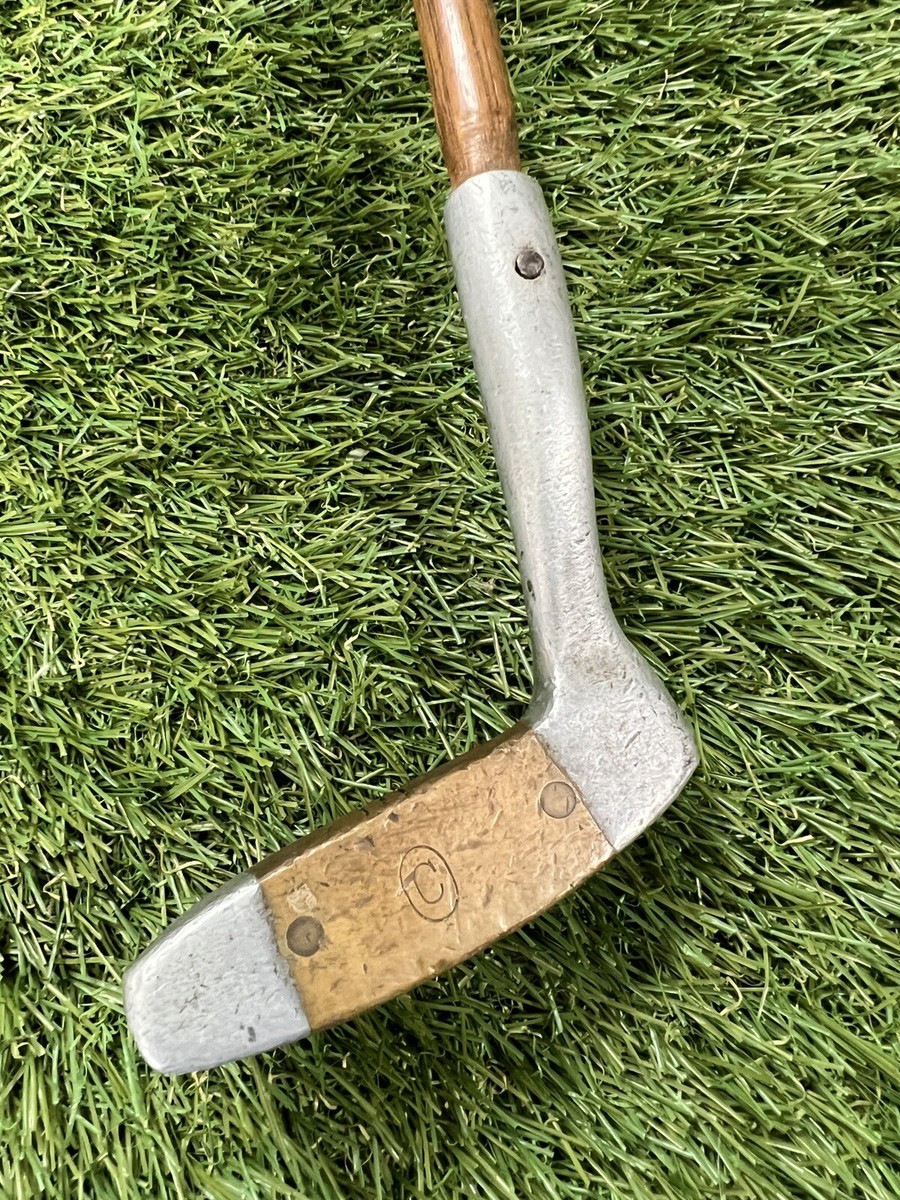 HB 70 Mallet Putter Made In Selma Ala. USA Vintage 35” Otey
