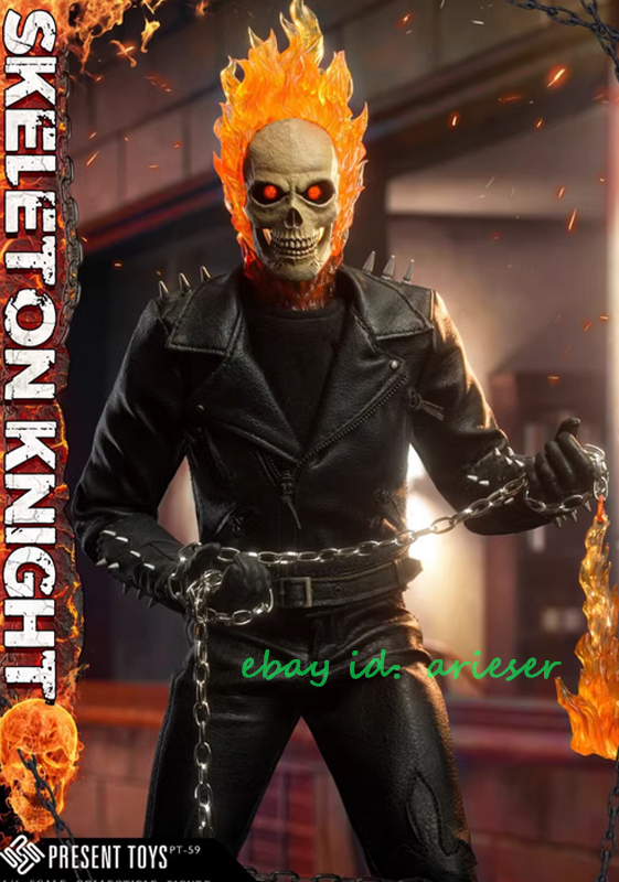 Present Toys Pt-Sp59 1/6 Skeleton Knight Action Figure New Toy In
