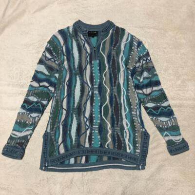 COOGI Vintage 3D Knit Sweater 1990s Super Rare Multicolor COOGI Vintage 3D Knit Sweater 1990s Super Rare Multicolor