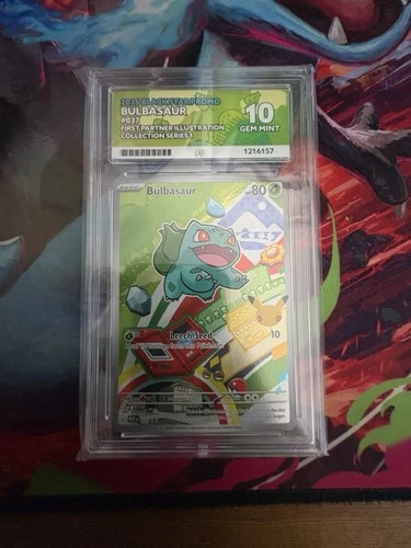 Bulbasaur First Partner Illustration Collection Series 1 - Ace 10