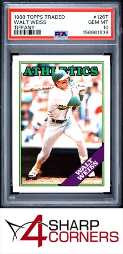 Walt Weiss #126T 1988 Topps Traded card
