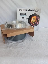 Calphalon 7qt Hard Anodized Nonstick Dutch Sauce Pan w/ Lid Dishwasher Oven Safe