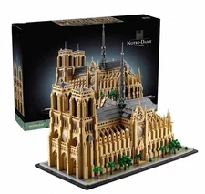 Notre Dame de Paris Church 21061 High Quality Mock Building Blocks 4383 