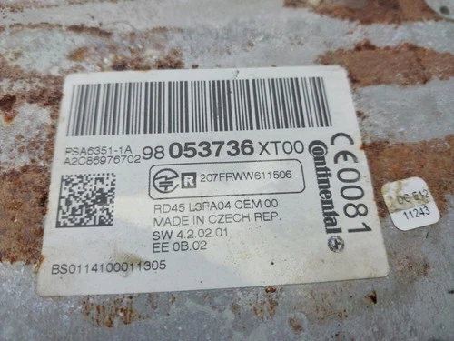 98053736XT Sistema Audio/Radio Cd para CITROEN C3 Collection 2014 9284476 - Imagen 4 de 10