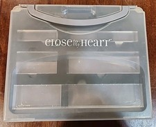Close To My Heart ACRYLIC BLOCKS Clear Rubber Stamp Mounts Set of 11 In Case