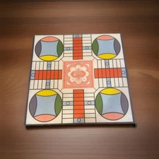 VTG Parcheesi 1975 Royal Game of India Selchow & Righter BOARD ONLY