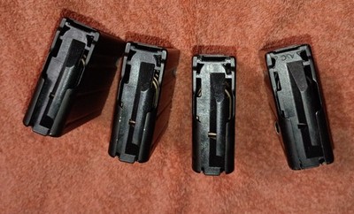 DURAMAG/ASC SS 7.62x39mm 10-Round Steel Rifle Mag/Clip Lot of 4 Black, Made USA!