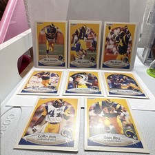 Fleer 90 NFL 1990 Los Angeles Rams Anderson Lansford Wilcher 15 Card Lot