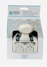Martha Stewart Embroidery Lace Border Punch Deep Edge Wings Rare Retired