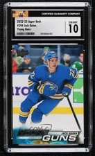 2022-23 Upper Deck Series 1 Young Guns Jack Quinn #204 CGC 10 Gem Mint 10ft