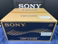 -SEALED - NEW IN BOX - Sony 300 Disc CD/DVD Changer Player CDP-CX355