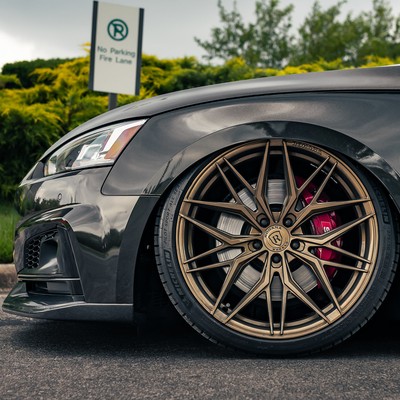 20'' Rohana RFX17 20x9 Bronze Forged Concave Wheels Rims Fits Audi A4 B9