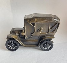 Vintage USA 1974 Banthrico Chicago 1910 Stanley Car Cast Metal Collect Coin Bank