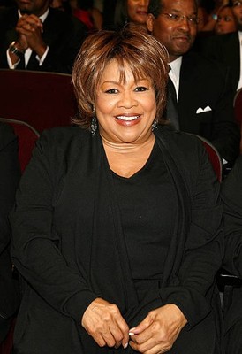 Singer Mavis Staples poses for photos in the audience during the 3- Old Photo