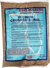 Carib Sea ACS00120 Crushed Coral for Aquarium, 15-Pound