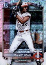 2025 Bowman Draft #BDC-92 Quentin Young Chrome Mojo Refractor