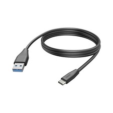 Image of Hama USB C to USB A Charging Cable 3 m Black