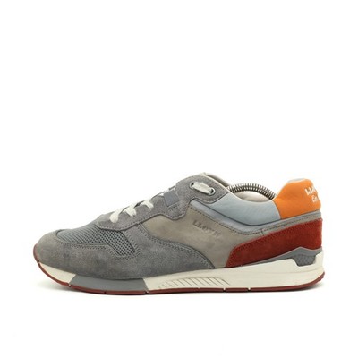 LLOYD Herren 01-11-408-11 Schuh Grau/Orange/Bordeaux Einstieg Sneaker EU 43