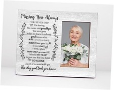 Memorial Picture Frame,in Memory of Loved One 8x10 in 8x10 in Missing You