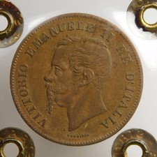 Regno d'Italia - Vittorio Emanuele II - 5 Centesimi 1861 Milano - SPL