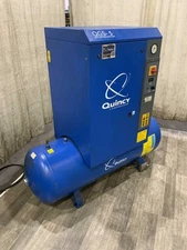 5 HP QUINCY MODEL QGS-5HP CSA/UL ROTARY SCREW AIR COMPRESSOR: STOCK #79873