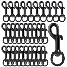 Swivel Trigger Snap Hooks, Heavy Duty 2.75" Dog Leash Clip, 30Pack Rust-Resis...