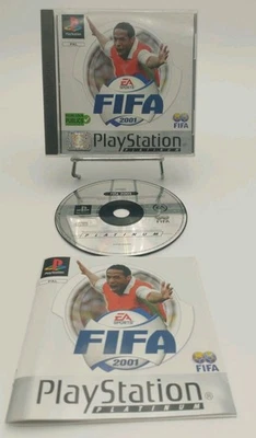 Fifa 2001 PS1 Platinum Complet Version Française PlayStation 1 TBE - Photo 1/4