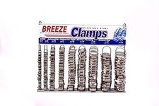 Breeze - 6210 Assortment Hose Clamp Display Assortment Automotive Assortment